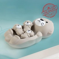 Children's Bathroom Floating Animal Otter Sealed Floating Infant Play Toy Water Bathing Toy Y8s0