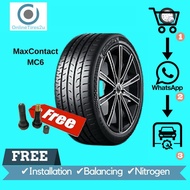 225/45R18 - CONTINENTAL ContiMaxContact MC6 (With Installation)