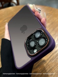 DAIMANG | เคสโทรศัพท์มือถือแบบป้องกันเลนส์พรีเมียมด้านสำหรับ Apple 16Promax iPhone 14pro เลนส์ครอบเต