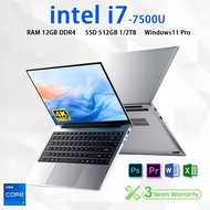 2026 Intel Core i7-7500U Ultra-Thin Portable Laptop (4-core CPU) with Pre-installed Office14.1inch W