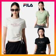 FILA Shirred T-Shirt (2026 New)