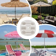 【FAS】-Patio Umbrella Table Tray Outdoor Umbrella Table Tray with 4 Cup Holders Beach Table Outdoor U