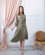 MIDI DRESS PLISKET COTTON PREMIUM COMBI/MIDI DRESS TERBARU/MIDI DRES 2022/MIDI DRESS JUMBO