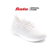 Bata บาจา รองเท้าผ้าใบ รองเท้าผ้าใบผูกเชือก สนีกเกอร์ รองเท้าระบายอากาศ รองเท้าลำลอง สำหรับผู้หญิง ร