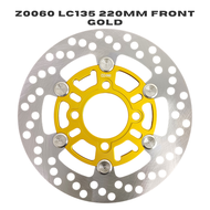 ENKEI DISC PLATE 220MM LC135 SRL110 SRL115 LAGENDA WAVE110 NOUVO DASH FUTURE EGO GOLD BLACK COPPER F
