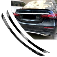 Car Rear Trunk Spoiler Wing Lip Splitter Trim For Mercedes Benz W213 E-Class E260 E300 E63S 2016 201