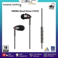 1MORE Omthing Quad Driver Hi Res Hybrid Remote Volume Control Microphone In Ear Earphones E1010
