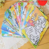 COMBO of 10 ENTERTAINMENT SAND PAINTINGS FOR KIDS ON A4,,