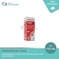 Sangobion Kids 110 ml - Suplemen Zat Besi Fe dan Asam Folat Anak / Vitamin Pencegah Anemia / Vitamin