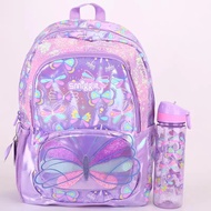 Original smiggle Smart Butterfly Student Schoolbag, New Style Australia smiggle Butterfly Pencil Case Water Cup