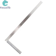 Sturdy Aluminum Alloy L Shape Angle Square Ruler 250mm600mm for Accuracy