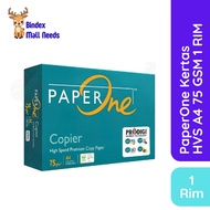 PaperOne HVS A4 Paper 75 Gsm Size 1 Ream Thick White Paper Premium Quality Original