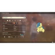 Pokemon Legends: Arceus - 6IV Cyndaquil