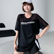 Aimee Sport T Shirt Women Plus Size Quick-drying Yoga Tops for Women Summer Short-sleeved Blouse Thi