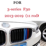 3Pcs Front Grille Trim Strips For BMW Series 1 2 3 4 5 6 7 8 X1 X2 X3 X4 X5 X6 X7 Z4 E46 E90 F30 E60