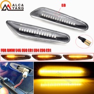 Sequential Flashing LED Turn Signal Side Marker Light For BMW E60 E61 E90 E91 E87 E81 E83 E84 E88 E9