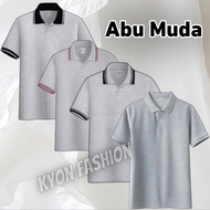 Short Sleeve Polo Shirt/Light Grey Polo Shirt/Uniform Shirt/Polo Shirt/Polo Shirt