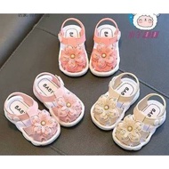 LDG 2588-2 Girls' Floral Sandals