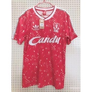 Top quality 1989 Liverpool Retro football Jersey/Men Outdoor sports Jersey/Jersey