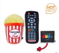 英國 Hotel Doggy 電視遙控/爆谷/Netflix 狗玩具