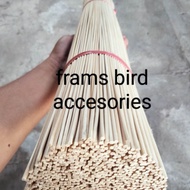 Ruji kulitan sangkar murai non ros panjang 100cm diameter 3mm isi 100batang