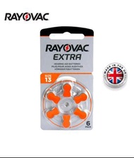 Rayovac Extra Advanced 助聽器電池 13 6粒咭装 13 PR48