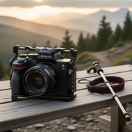 PULUZ DSLR Camera Cage Rig Stabilizer for Sony A7M4 A7R3 A7R5 A7 IV A7M3