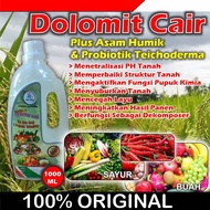 Pupuk DOLOMIT CAIR plus ASAM HUMIK &amp; Probiotik Teichoderma 1000 ml