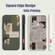 minimalist style aesthetic CBR04 For Vivo Y15A Y15S Y11S Y1S Y11 Y81 Y81S Y81i Phone Case Square Edg
