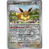 [Binder Condition] Eevee [Reverse] #74 Pokemon Prismatic Evolutions