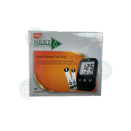 แผ่นตรวจน้ำตาล Next health 25-50 แผ่น