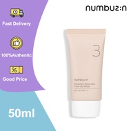 numbuzin No.3 Porcelain Base-skip Tone Up Beige SPF50+ PA++++ Foundation Powder/Sunscreen (50ml)