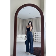 LACHEL Bloom Barrel Jeans Pants High Cullote Barrel Jeans Pants Women's Barrel Jeans Pants/