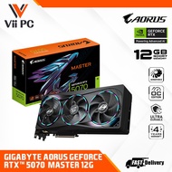 GIGABYTE AORUS GeForce RTX™ 5070 / RTX 5070 / RTX5070 MASTER 12G DDR7 GAMING GRAPHIC CARD