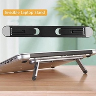 Chaunceybi Universal Laptop Riser Stand For Macbook Pro 13 15 Air Lenovo Notebook Cooling Pad Invisible Laptop Bracket Stands