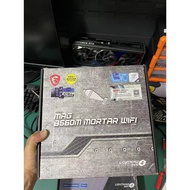 Original Box Like New MSI B560M MORTAR WIFI with all Accessories MATX DDR4 LGA1200 Compatible with I