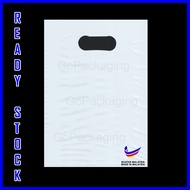 LDPE Plastic Bag 7" x 10" with handle/ Die Cut (+/- 450pcs/2KG) also used in Clinics beg plastik WHI
