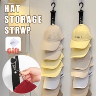 Wall Storage Cap Holder Hat storage without punching Bedroom Wardrobe Duck Tongue Cap Storage Rack