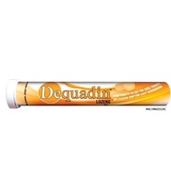 DEQUADIN lozenges citrus tube 24s