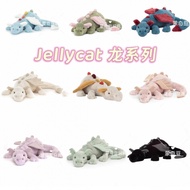 Mainan Plush Naga Langit Siri Naga UK Jellycat Anak Patung Naga Terbang Mainan Keselesaan Hadiah Tem