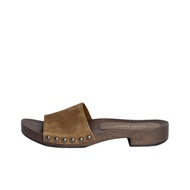 MIU MIU Slide Slippers Womens Cinnamon