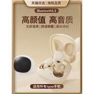 HANG Suitable for iqoo10/9pro Bluetooth Headset 11 In-Ear iq00 Wireless iqooneo5 Mini 8 Original