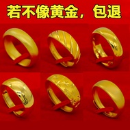 cincin lelaki cincin cincin emas 916 Viet Nam Shajin Cincin Warisan Undang-undang Purba Bersalut Ema