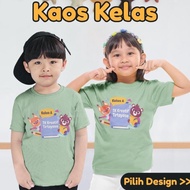 Kaos Kelas Custom Nama Paud Tk Anak Dan Dewasa Seragam