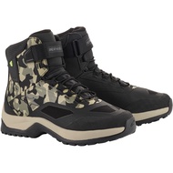 Alpinestars CR-6 DRYSTAR RIDING SHOES Color: Black/Gray Camo/Sand SKU 2611020-1609