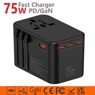 Conversion Plug Universal Travel Plug Converter Universal Charger Fast Charge 75W/45W/35W/20W