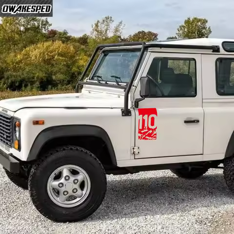 For Land Rover Defender 90 110 TRX4 Car Front Fender Side Wing Sticker 4X4 Pickup Off Road Graphics 
