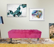 Betty Furniture Large Storage Comfortable Velvet Upholstery Bench Chair