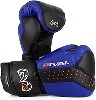 RIVAL Boxing RB10 Intelli-Shock Bag Gloves, Hook and Loop Closure - Ergonomic Fit, 1.25” of Closed C