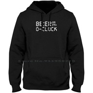 Beer Oclock Mens Funny Men Wohoodie 6Xl Cotton Music Movie Humor Clock Lock Beer Fun Bee Ny Me Funny